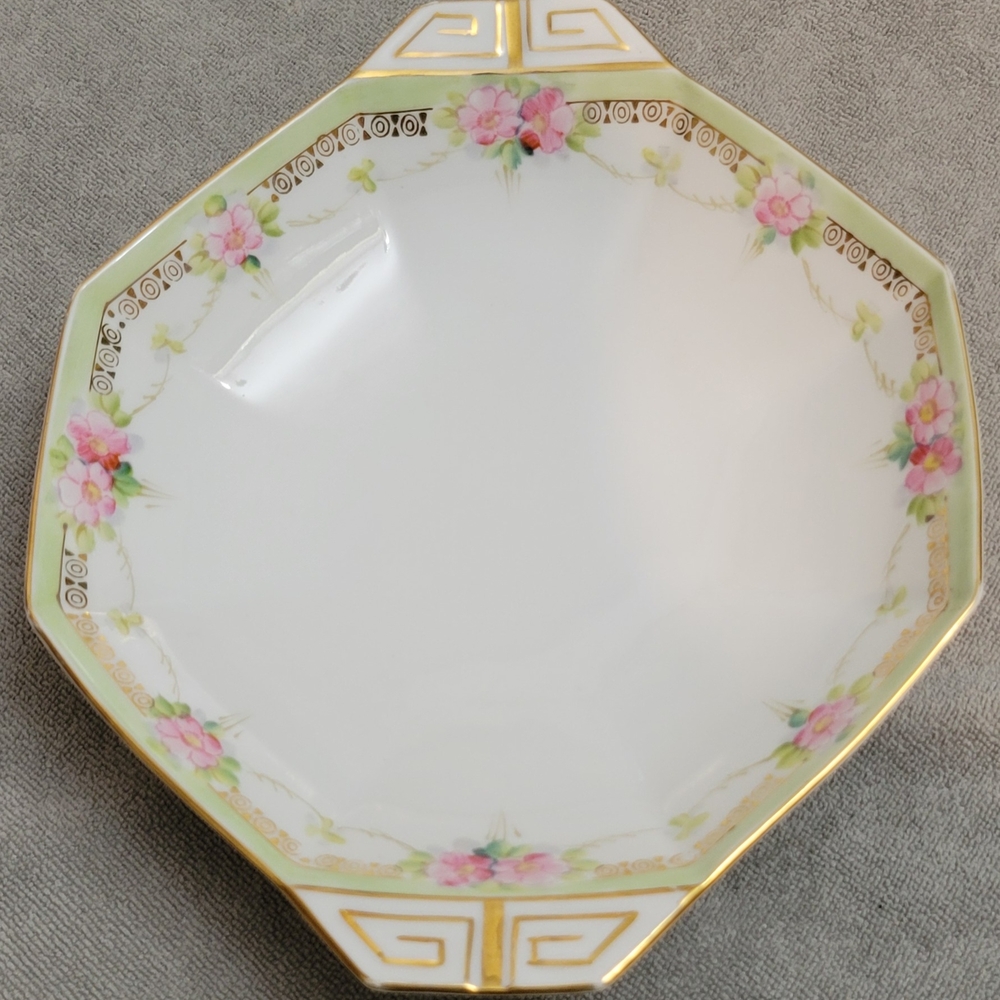 Elegant Floral Porcelain Plate
